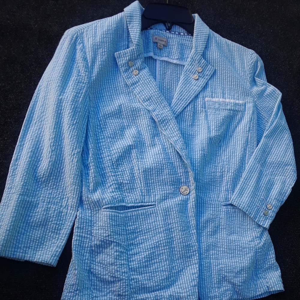 Seer Sucker Jacket